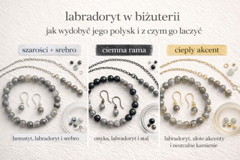 Labradoryt w biżuterii