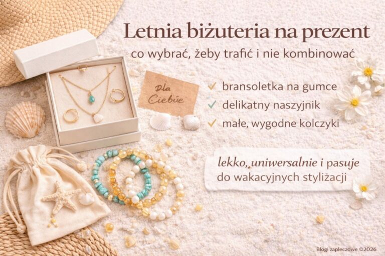 Letnia biżuteria na prezent
