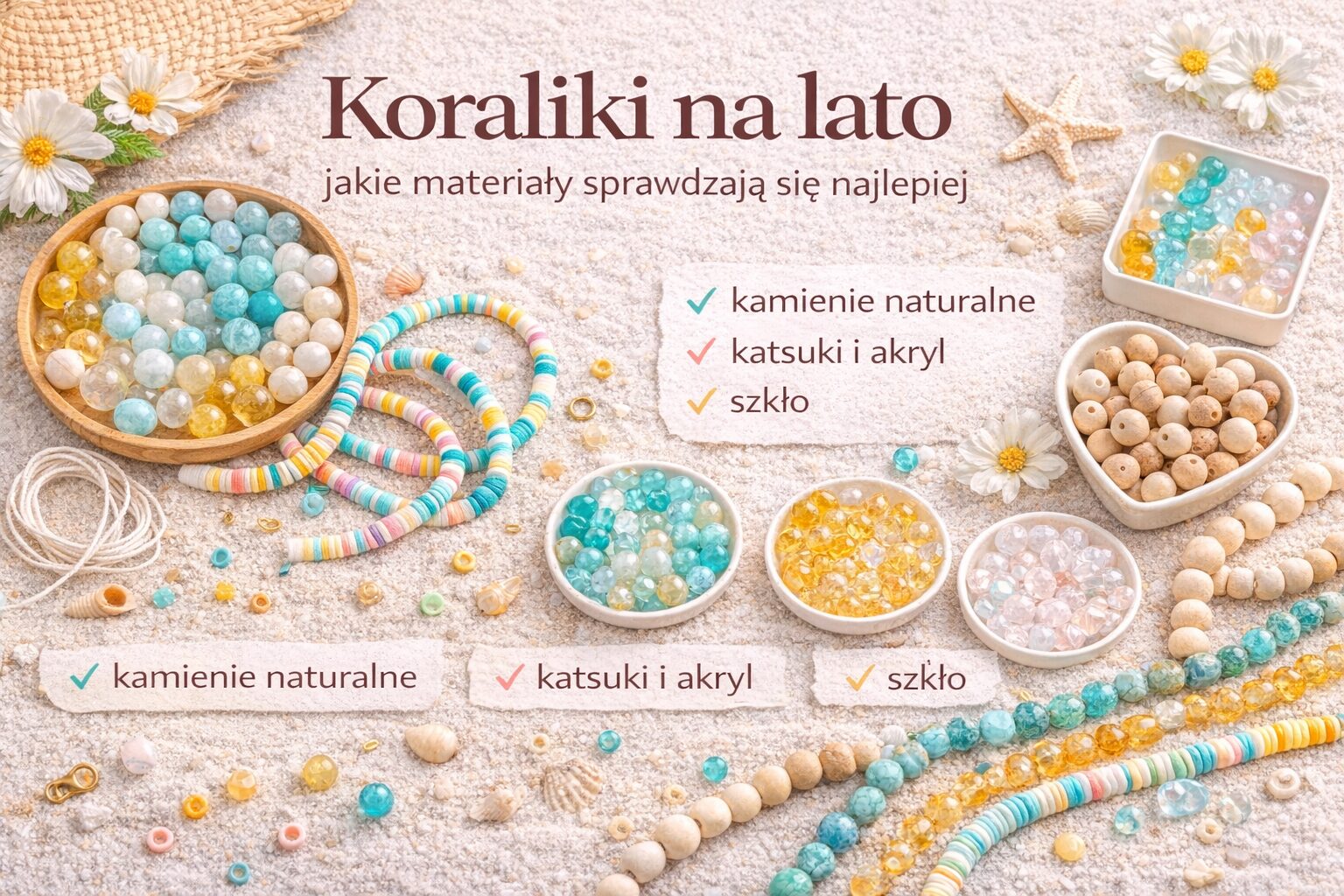 koraliki na lato